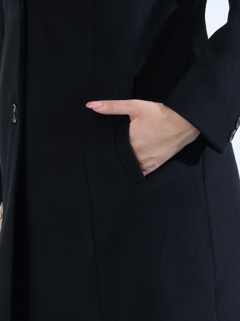 Black Long Trench Coat