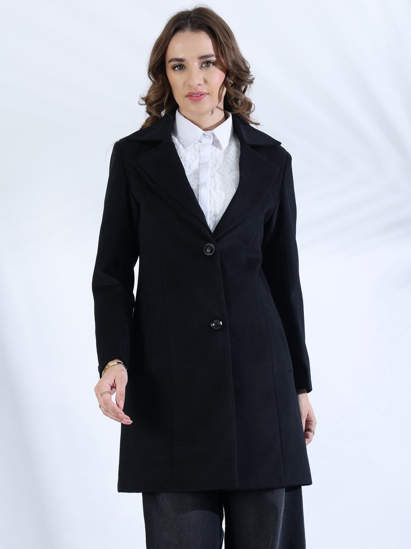 Black Long Trench Coat