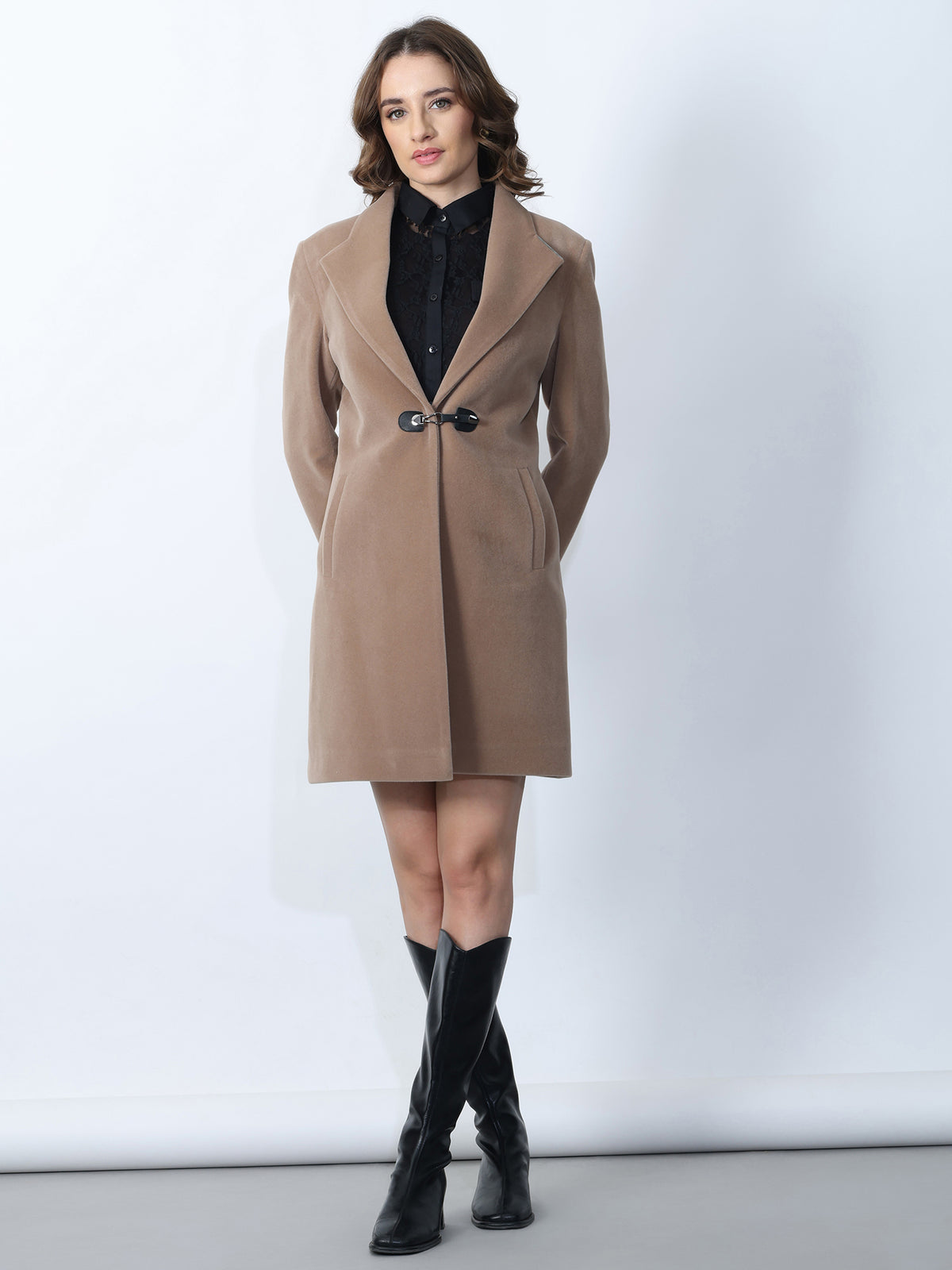 Fawn Winter Long Coat