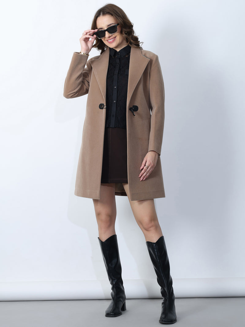 Fawn Winter Long Coat