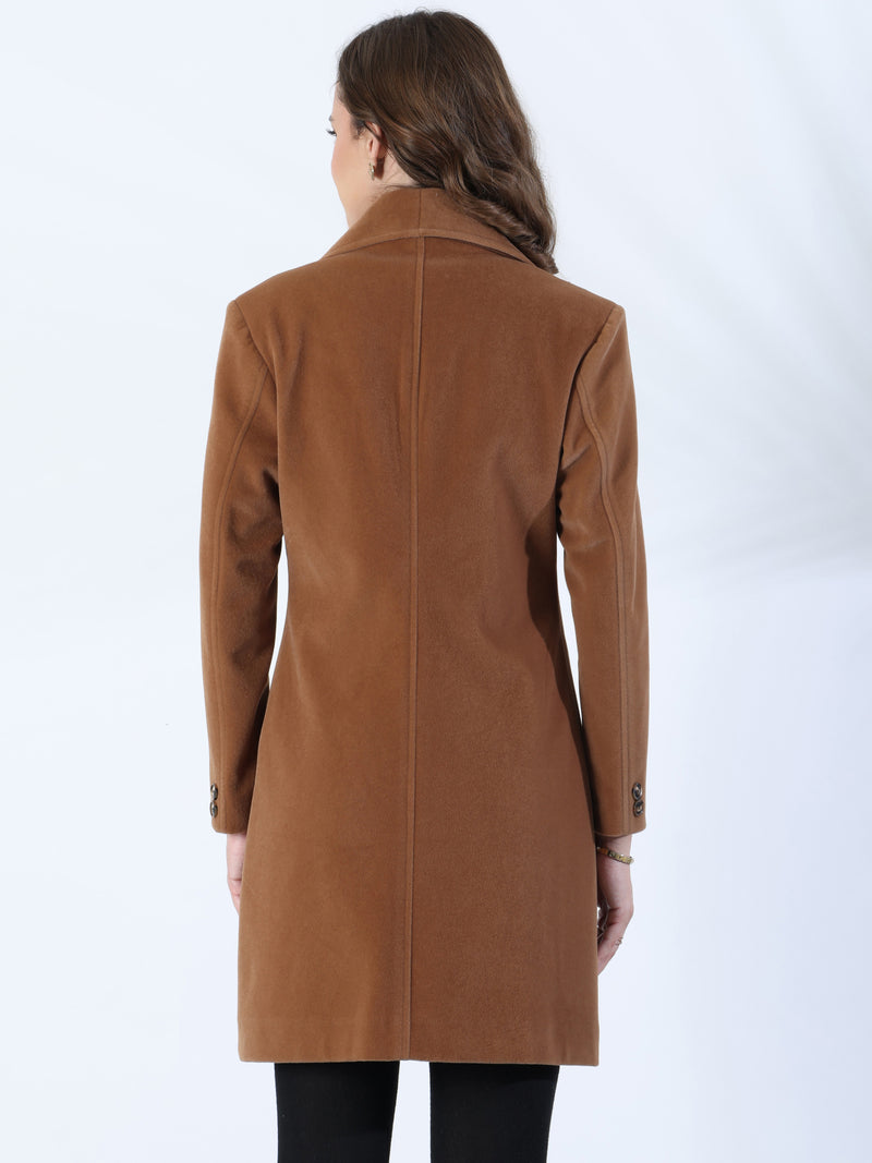 Desert Brown Winter Overcoat