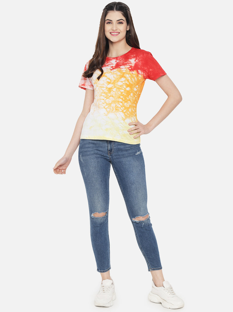 WOMEN TYE-DYE TSHIRT
