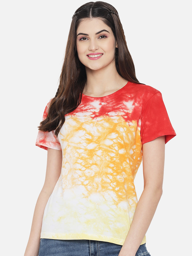 WOMEN TYE-DYE TSHIRT