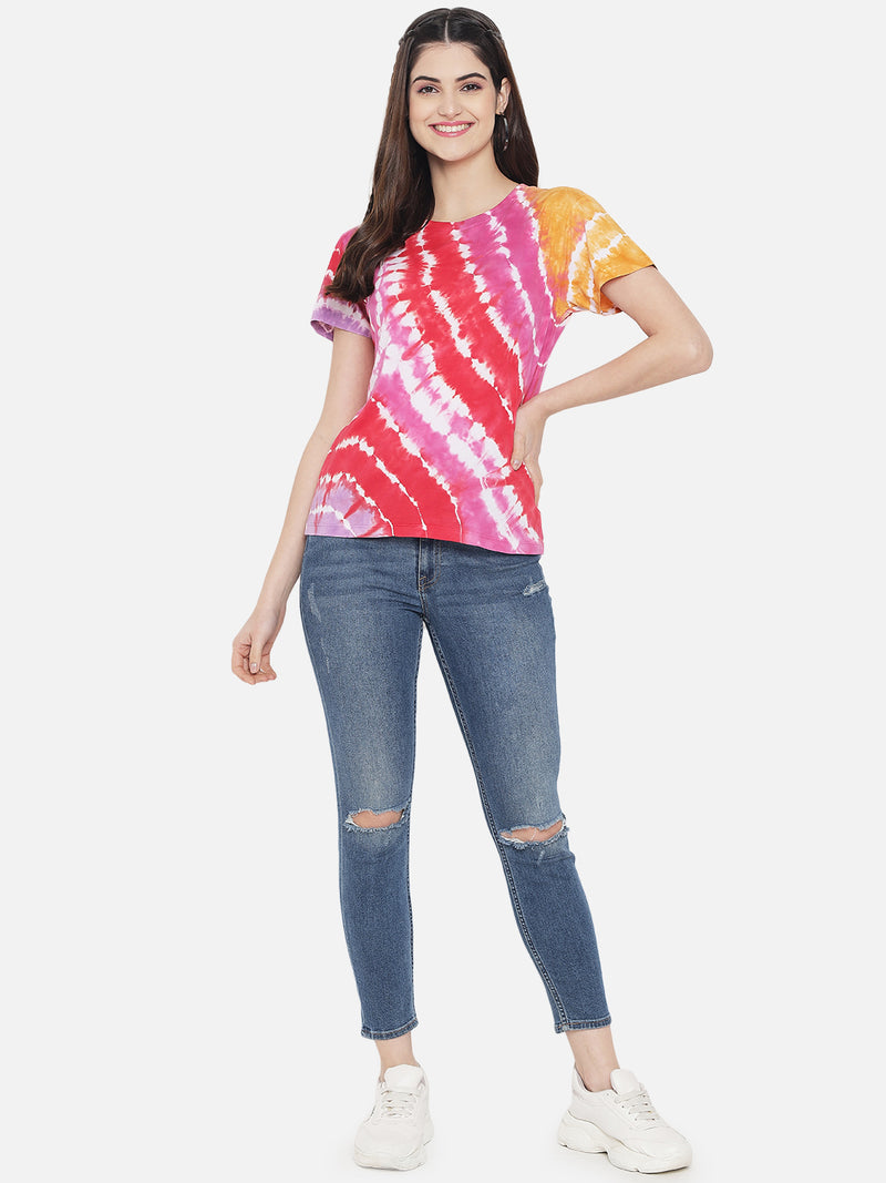 WOMEN TYE-DYE TSHIRT