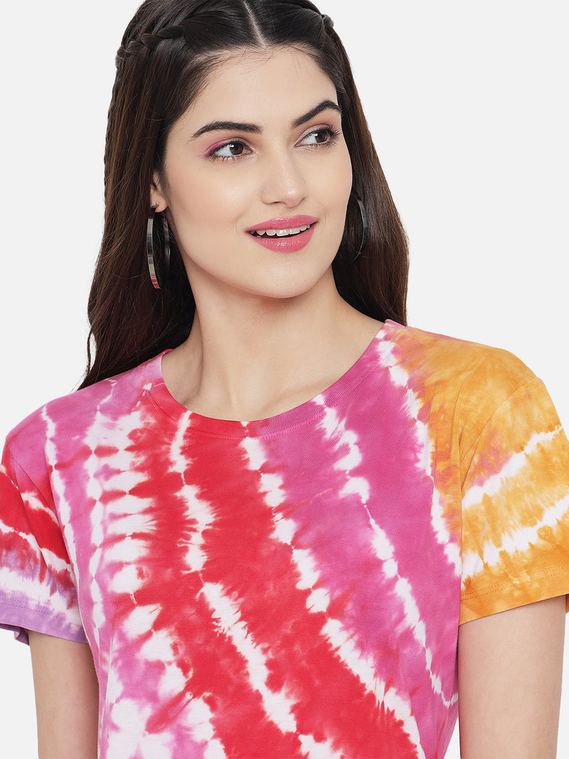 WOMEN TYE-DYE TSHIRT