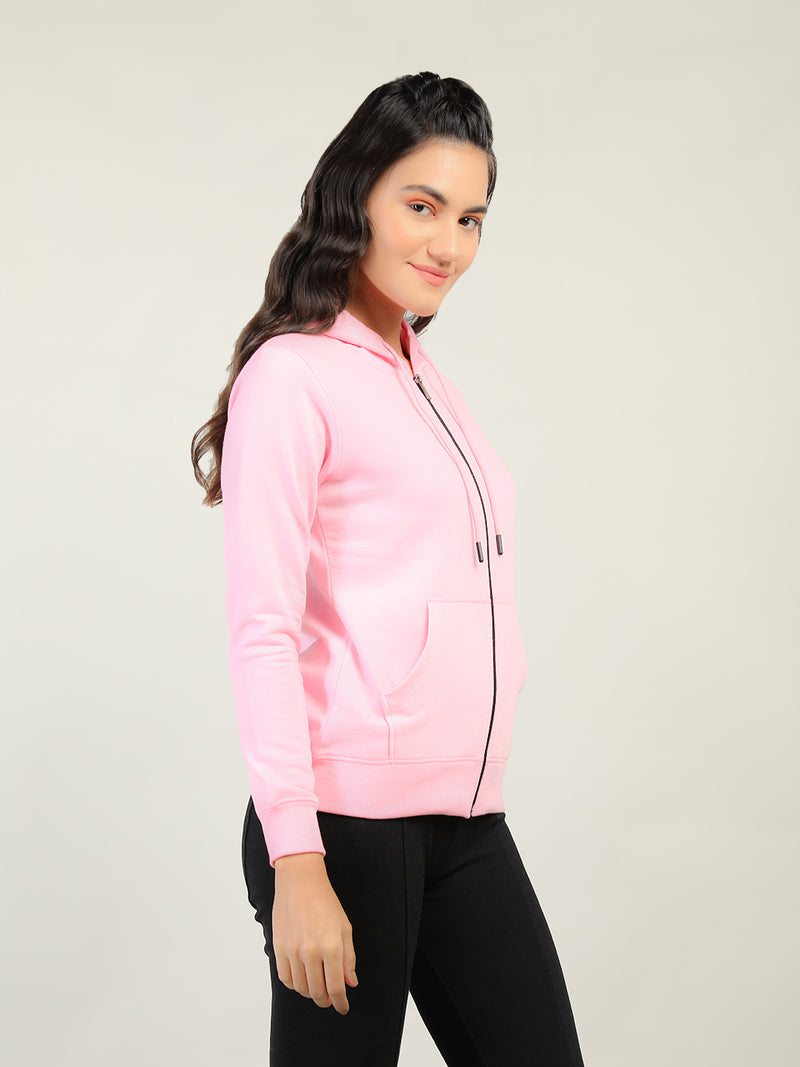 WOMEN WINTER HOODED SWEATSHIRT