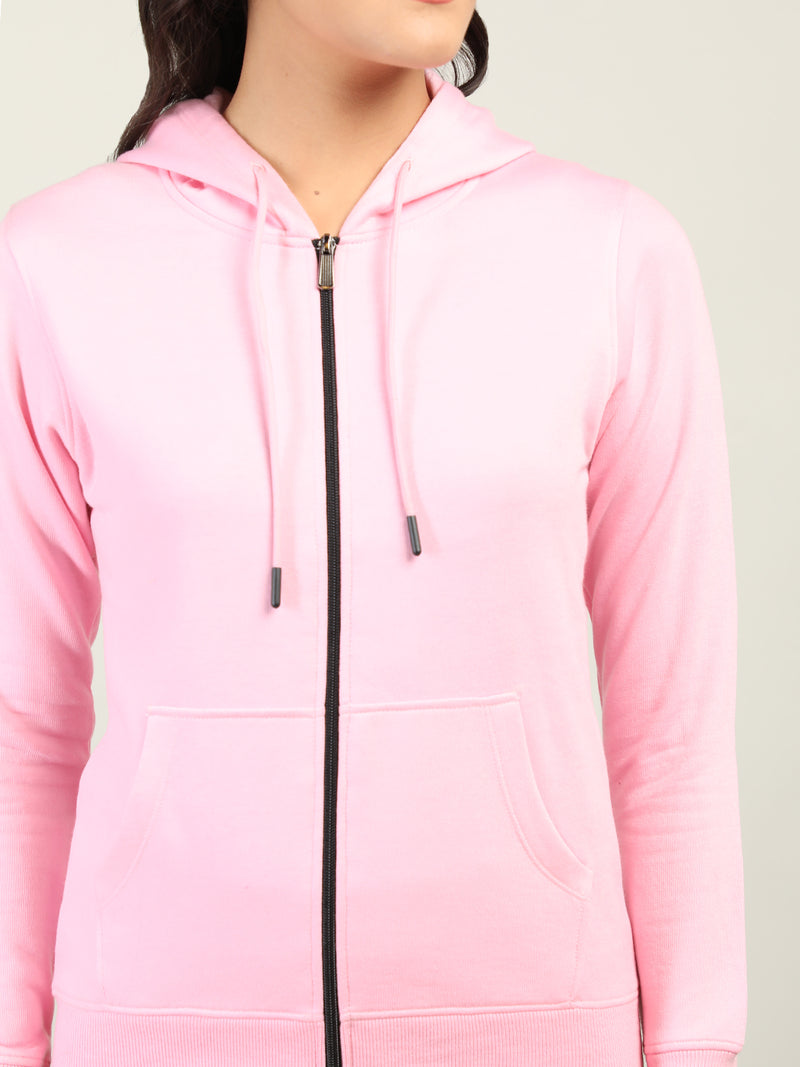 WOMEN WINTER HOODED SWEATSHIRT