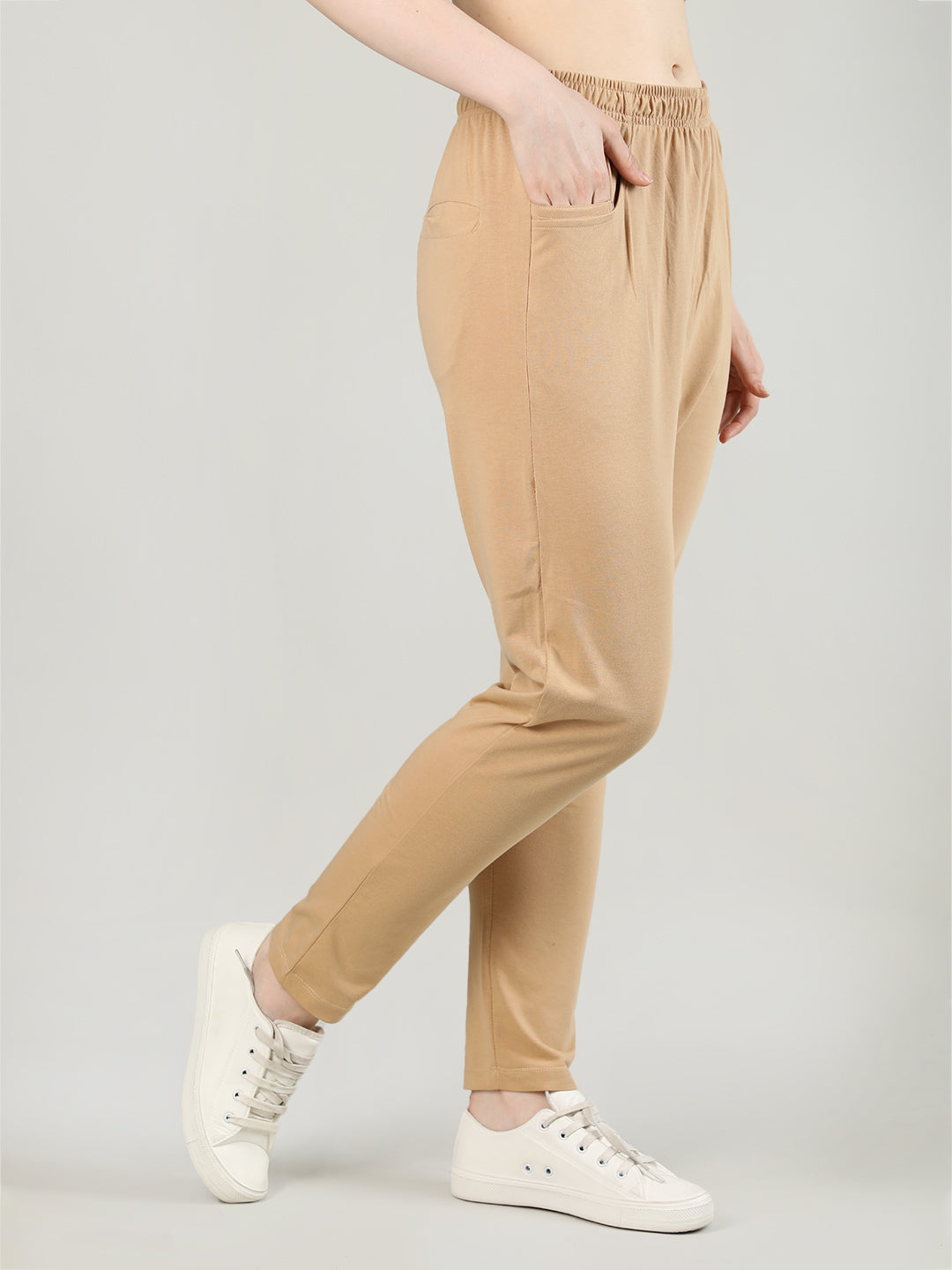 Buy Fame Forever by Lifestyle Green Cotton Track Pants for Women Online @  Tata CLiQ